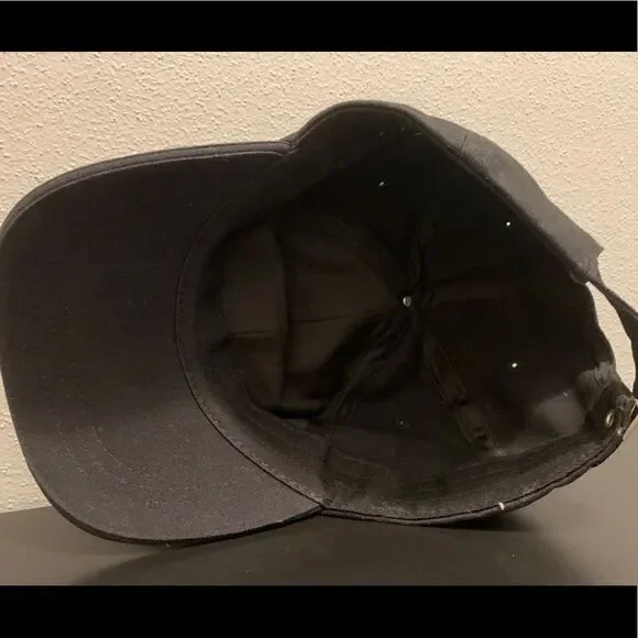 Black Harley Davison adjustable hat w/Metal - Picture 6 of 13